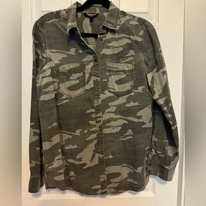 Express Camo Boyfriend Top